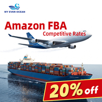 Agent d'expédition le moins cher, Amazon FBA DDP DDU LCL Express, transitaire maritime de Chine vers les États-Unis, le Canada, le Royaume-Uni