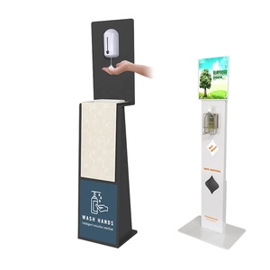 Alcohol Spray 1000 Ml 5000Ml de mesa Ce automática y soporte desinfectante de mano barato Manuel dispensador de jabón - Product Image 1