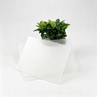 Panneau LED de diffusion de lumière anti-éblouissement ignifuge en PC blanc laiteux 1200x1200x2mm de la marque Gaoliangguang, taille découpée sur mesure