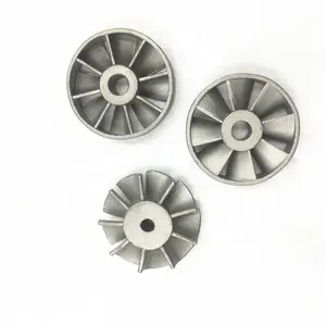 Kustom Investasi Casting Stainless Steel Standar Laut Pompa Air Impeller