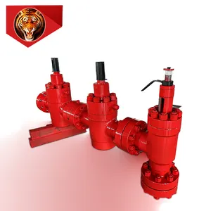 Гидравлический ручной фиксированный Регулируемый Дроссельный клапан Tigerrig api 6a для оборудования для бурения нефтяных скважин