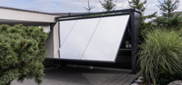 Cuisine extérieure en acier inoxydable durable toutes saisons, couleurs personnalisées, îlot barbecue avec abri