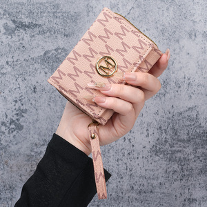 Custom logo PU Leather <b>Wallet</b> Credit Card Holder Notecase RFID Blocking Purse <b>Small</b> Fold Accordion <b>Wallet</b> <b>for</b> Women <b>Men</b> - Product Image 5