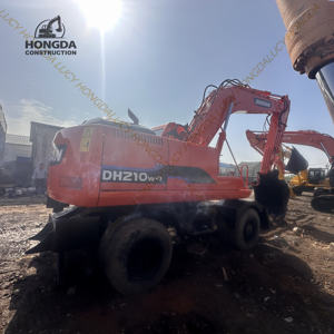 Doosan เครื่องขุดล้อ DH210W-7ขนาด21ตันมอเตอร์มือสองปั๊มกระปุกเกียร์แบบมือสอง - Product Image 2