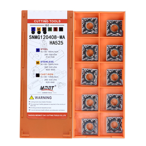 Insertos de torneado de carburo SNMG120408 | Herramientas de corte de torno CNC SNMG Proveedor de precio de fábrica - Product Image 3