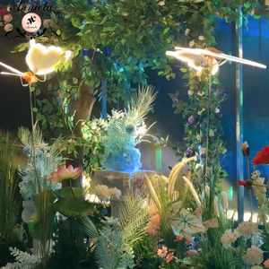 ANNIELU Accessoires Papillons LED Lumineux Romantiques avec Ailes Animées et Mobiles pour Décoration de Couloir de Mariage, Événements et Toiles de Fond de Fête - Product Image 5