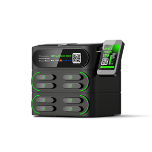 Directo de fábrica, 8 ranuras apilables <span class=keywords><strong>para</strong></span> PAX A5000 Bajie, casillero de carga, Banco de energía de carga de teléfono compartido, máquina expendedora Mieten - Product Image 5