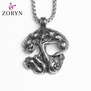 Colgante de Ancla de Acero Inoxidable con Diseño de Sirena, Estilo Náutico, Marinero, Gótico, Punk, Vintage, Bohemio, Joyería de Moda de Acero de Titanio para Hombres y Mujeres - Product Image 4