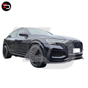 Vente chaude AB T Style Kit de carrosserie en carbone lèvre avant lèvre de pare-chocs arrière becquet de toit pare-chocs avant Canard pour <span class=keywords><strong>Audi</strong></span> RSQ8 2019 à <span class=keywords><strong>2024</strong></span> - Product Image 3
