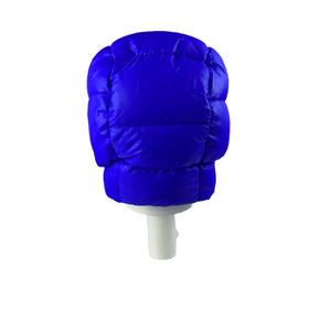 Custom Eider Down Ski Resistente al frío Ear Caps Logotipo personalizado Bordado Ajustable Down Capes Acolchado Sombreros de invierno - Product Image 6