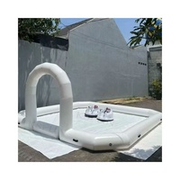 Clôture de jeu gonflable en PVC personnalisée de la marque QY pour usage commercial