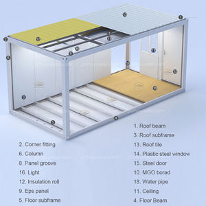 Restaurant mobile préfabriqué modulaire en conteneur de 40/20 pieds de l'usine chinoise pour les hôtels et restaurants en Australie et au Canada - Product Image 6