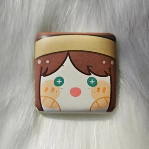 Pin Metálico Personalizado con Impresión de Identificación, Diseño Cuadrado de PU Suave con <span class=keywords><strong>Personajes</strong></span> de Dibujos Animados de Mariposas Rojas para Decoración, Pin Metálico Artesanal Kpop - Product Image 4