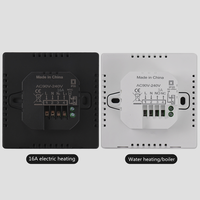 Termostato WIFI RKHK Tuya para Calefacción por Suelo Radiante, Controlador de Temperatura Ambiente para Sistema de Calefacción por Suelo Radiante, Termostato Doméstico
