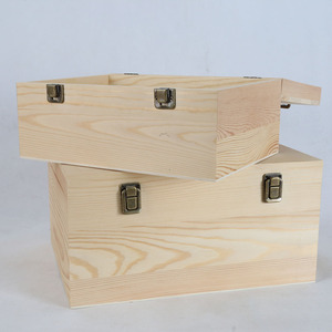 Scatola <span class=keywords><strong>Regalo</strong></span> in <span class=keywords><strong>Legno</strong></span> Artigianale con Coperchio Scorrevole in MDF Non Finito, Personalizzabile, per Conservazione <span class=keywords><strong>di</strong></span> Regali, Arti e Mestieri - Product Image 5