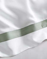 Draps de lit personnalisés 1000 fils/cm² en coton égyptien blanc, linge de lit d'hôtel, ensemble de draps