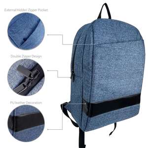 Custom Waterproof Polyester School <b>Backpack</b> Manufacturer for Students - Product Image 2