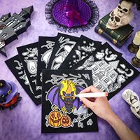 Décoration murale pour la maison, vente en gros, Halloween, impression personnalisée, feutre, velours, affiches lumineuses, coloriage, pour adultes et adolescents