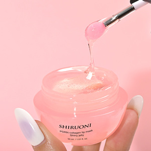 <span class=keywords><strong>Masque</strong></span> de nuit pour les lèvres en gelée de riz au collagène PDRN biologique en gros OEM ODM pour raffermir, éclaircir et hydrater les lèvres - Product Image 2