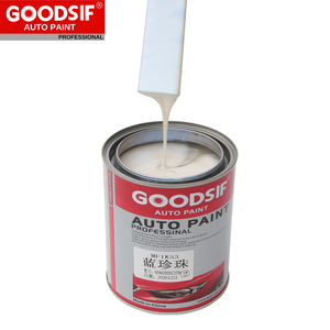 GOODSIF vernice Auto prezzo a base di solvente vernice Auto a base di lacca 1K colore <span class=keywords><strong>bianco</strong></span> riparazione Auto - Product Image 5