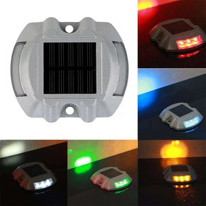Lampes solaires LED étanches pour extérieur, jardin, allée, marches, quai, chemin, 6 LED - Product Image 1