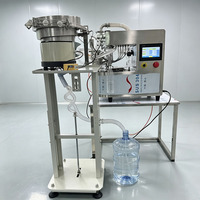 Ligne de production semi-automatique de remplissage et de bouchage de bouteilles d'eau potable en PET, machine de fabrication d'eau en bouteille
