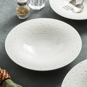 Gres de cerámica para restaurante, plato de vajilla, bandeja para el hogar, concepto artístico único, plato de cena para servir aperitivos de frutas - Product Image 6