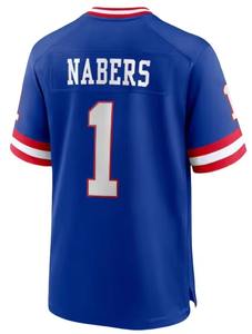 Maillots de football américain personnalisés à manches courtes, respirants, 100 % polyester, grandes tailles, ensembles imprimés numériquement avec maille cousue - Product Image 3