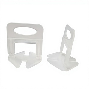 Durable Transparent <b>Tile</b> <b>Leveling</b> System Clips 1.5mm/2mm/3mm Self-adhesive Waterproof Easy Apartment Construction Tool - Product Image 6
