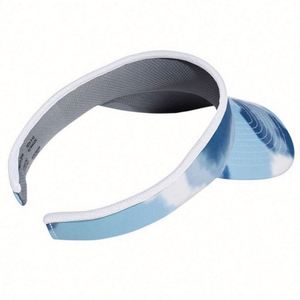 Custom Open <b>Back</b> <b>Tie</b> Dye Sun Visor Hat Summer Unisex Logo Quick Dry Foam Padded Sports Cycling Outdoor Daily Fishing - Product Image 2