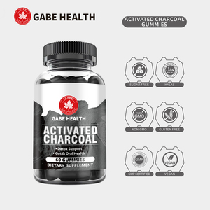 Gummies Détox au <span class=keywords><strong>Charbon</strong></span> Actif Force Maximale Végétaliennes Sans Gluten <span class=keywords><strong>pour</strong></span> Adultes – Complément Quotidien de Nettoyage Intestinal – 2 Gummies/Jour - Product Image 4