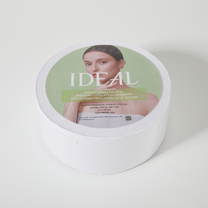LA MEJOR OFERTA Rollo de Cera Depilatoria de Muselina Blanqueada Personalizada de Fábrica, <span class=keywords><strong>Tiras</strong></span> de Cera de Lujo de 3.5x100 Yardas para Spa, Material de Algodón Suave - Product Image 1