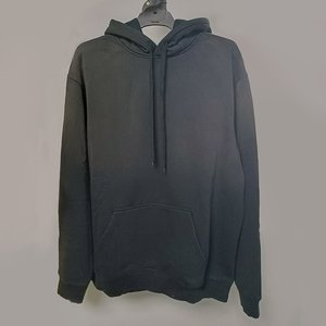 Sweat à capuche unisexe d'usine OEM, sweat-shirt épais en éponge française, 350 g/m² de sweat à capuche en coton personnalisé pour hommes sans ficelles - Product Image 2