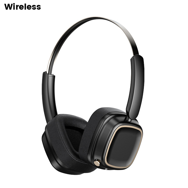 HiFi Bass Battery 40mm Driver Retro BT 5.3 Over-Ear Headphones