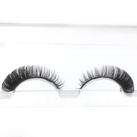 DC13 d curl cils pleine bande cils bande russe extensions de cils clin d'oeil ailé faux cils faux vison cat eye cils bandes