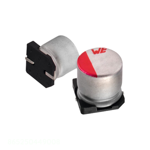 ตัวเก็บประจุแบบติดบนพื้นผิว 47 ไมโครฟารัด อลูมิเนียม 47UF 20% 25V SMD 865250449008 จากผู้ผลิต - Product Image 1