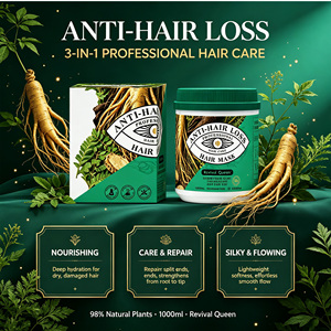 Champú y Acondicionador para el Cuidado <span class=keywords><strong>del</strong></span> Cabello con Ginseng, 98% Natural, Anticaída, 900ml, Sin Sulfatos, Siliconas ni Parabenos - Product Image 4