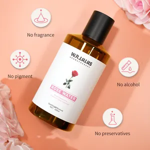 Private Label cura della pelle del viso nutriente rinfrescante Toner viso idratante acqua di Rose per il viso