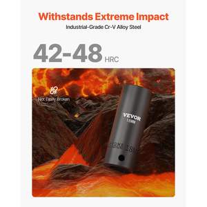 DB vente en gros 43 pièces 1/2 pouces jeu de douilles d'entraînement 6 points douilles à chocs assortiment Standard accessoire de pièces de véhicule robuste - Product Image 2