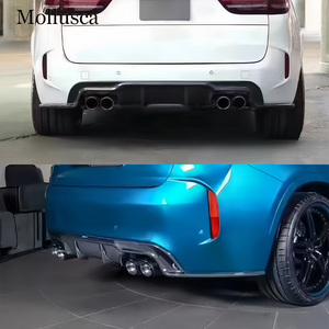 Difusor Trasero de Fibra de Carbono Estilo HAMANN para X5M F85/X6M F86, Labio de Parachoques Trasero 2015-2019 - Product Image 2