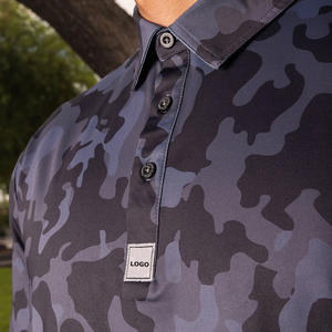 थोक कस्टम लोगो मुद्रित छलावरण मुद्रित छलावरण शर्ट और पोलो शर्ट पुरुषों के लिए हैं। - Product Image 5