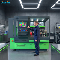 CR909 Banco de Pruebas de Inyección de Combustible Common Rail de Alta Presión, Máquina de Prueba de Codificación de Inyectores y Bombas Diésel Totalmente Automática