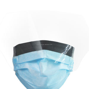 Máscaras protectoras con lentes que protegen los ojos con tiras de esponja de alta eficiencia de filtración y tiras antivaho - Product Image 3