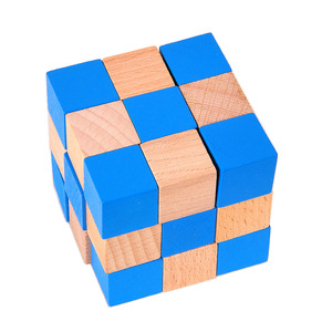 Giocattolo educativo HOYE artigianato 2023 nuovo legno serpente cubo <span class=keywords><strong>di</strong></span> pensiero logico giocattoli <span class=keywords><strong>di</strong></span> <span class=keywords><strong>logica</strong></span> in legno <span class=keywords><strong>Puzzle</strong></span> <span class=keywords><strong>di</strong></span> <span class=keywords><strong>logica</strong></span> - Product Image 3