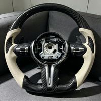 Volant de voiture en fibre de carbone très demandé pour BMW X5 F15 F20 F10 F30 F36 F60 M3 M4 F80 F82 E90 E91