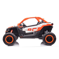 Voiture électrique avec deux sièges pour enfants, sous licence Can Am Marverick UTV