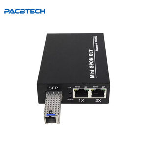 Tragbarer Mini GPON OLT STICK Single Port 1 GPON Port 2 * GE Ports Uplink Tragbare Glasfaser geräte Verwendung für FTTH-Glasfaser - Product Image 2