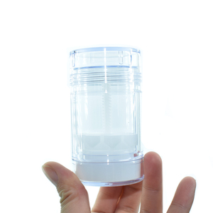 Tube de déodorant 30g, 15g, 50g, 75g, noir, blanc, plastique transparent, solide, vide, bâton de déodorant, récipient pour emballage de crème déo - Product Image 4