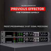 MIS-4II - Procesador de Efectos de Audio Digital de Doble Canal, Procesador de Reverberación DSP de 24 Bits con 199 Programas Preestablecidos para Micrófono Vocal de Karaoke