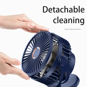 <span class=keywords><strong>Ventilador</strong></span> <span class=keywords><strong>de</strong></span> Clip Portátil <span class=keywords><strong>de</strong></span> 7200 mAh, Recargable por USB, <span class=keywords><strong>Silencioso</strong></span>, <span class=keywords><strong>de</strong></span> Alta Calidad, Pequeño, para Estudiantes, <span class=keywords><strong>Ventilador</strong></span> <span class=keywords><strong>de</strong></span> Escritorio Eléctrico - Product Image 4